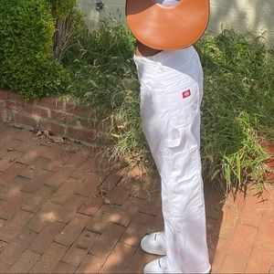 Dickies work pants in white